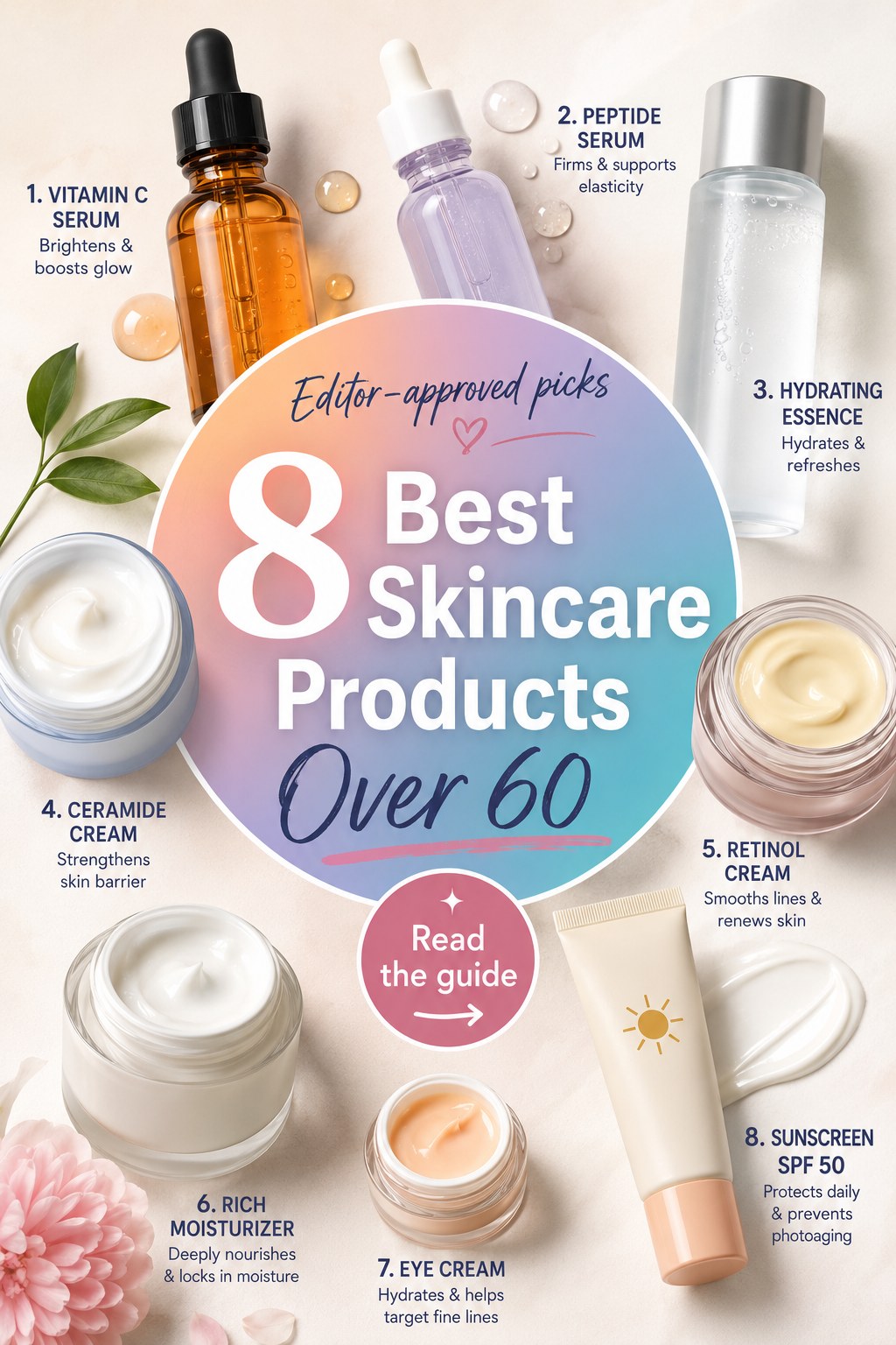 8 Best Skincare Products Over 60, According To A Beauty