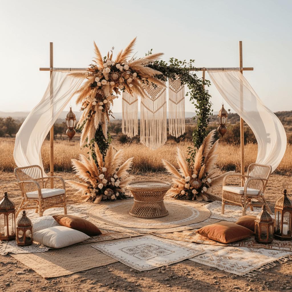 Boho Small Wedding Ideas for an Intimate Celebration