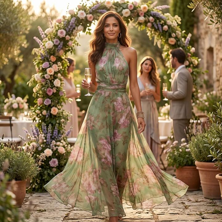 Garden wedding guest dress style