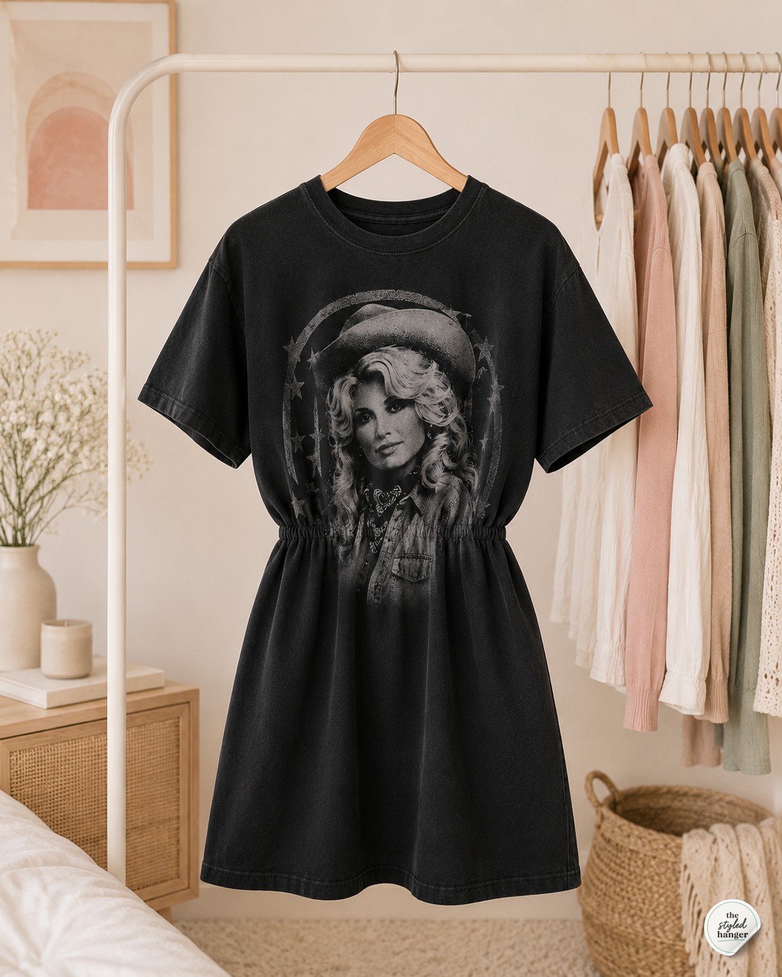 Diy T - Shirt Dress - I Turned My Oversized Dolly Tee Into