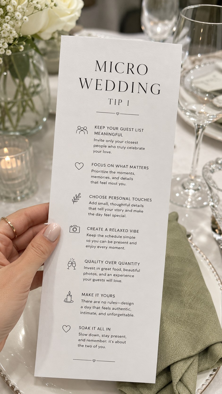 9 Micro Wedding Planning Tips For An Intimate Celebration