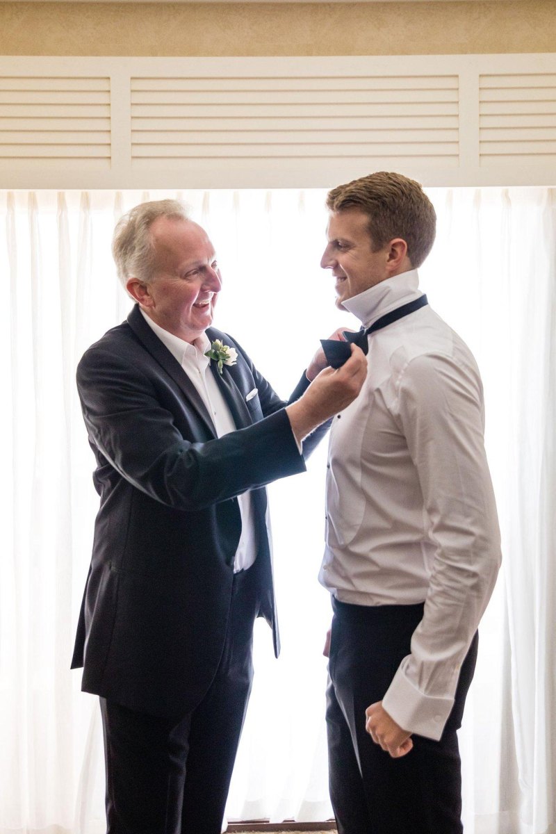 Father giving marriage advice