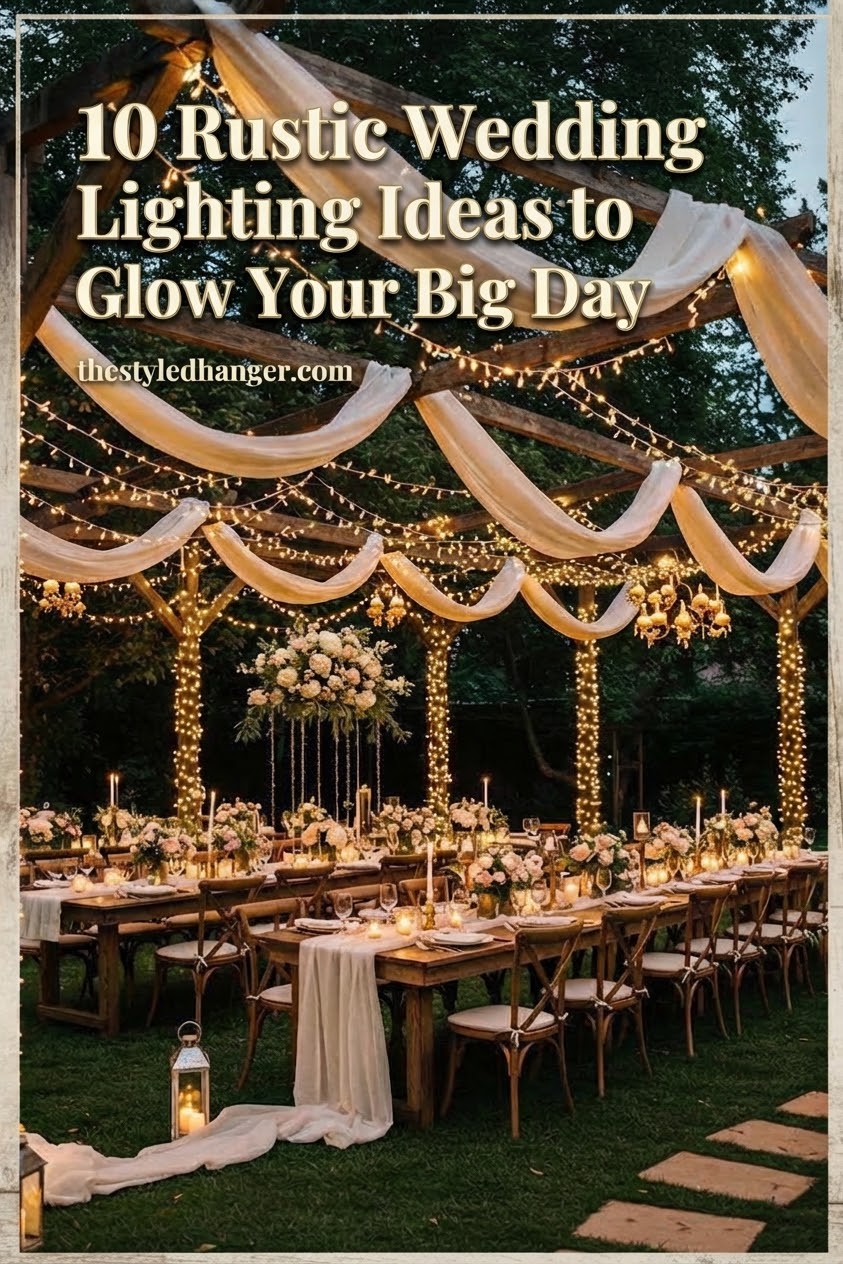 10 Rustic Wedding Lighting Ideas to Glow Your Big Day