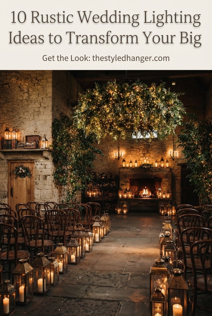 10 Rustic Wedding Lighting Ideas to Transform Your Big Day