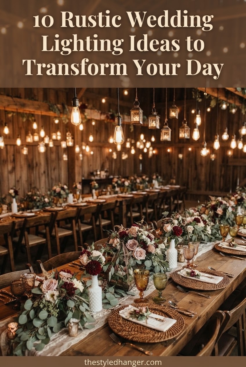 10 Rustic Wedding Lighting Ideas to Transform Your Day