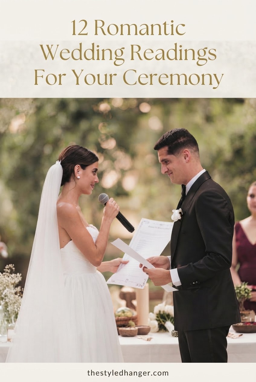 12 Romantic Wedding Readings For Your Ceremony