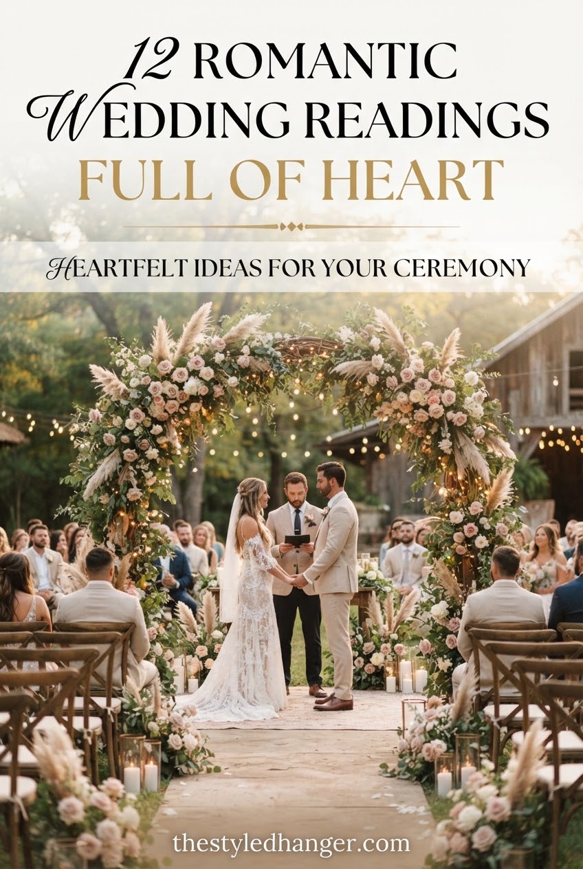 12 Romantic Wedding Readings Full of Heart