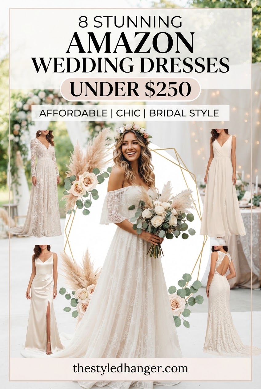 8 Stunning Amazon Wedding Dresses Under $250