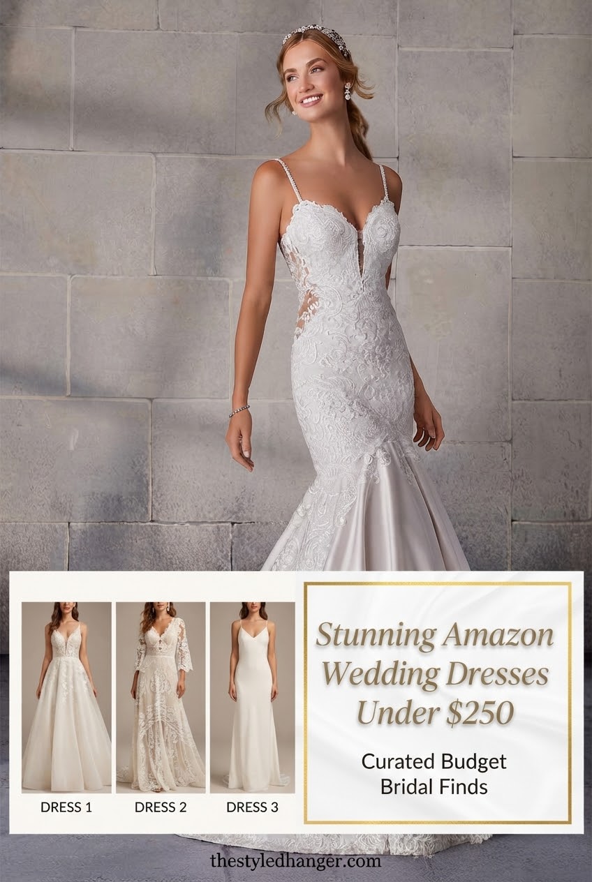 Stunning Amazon Wedding Dresses Under $250