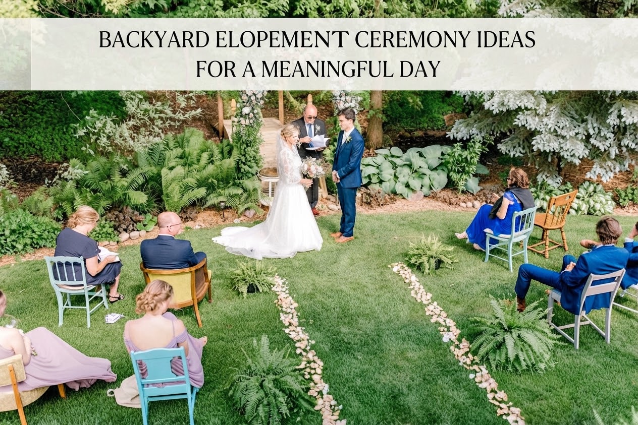 Backyard Elopement Ceremony Ideas For A Meaningful Day