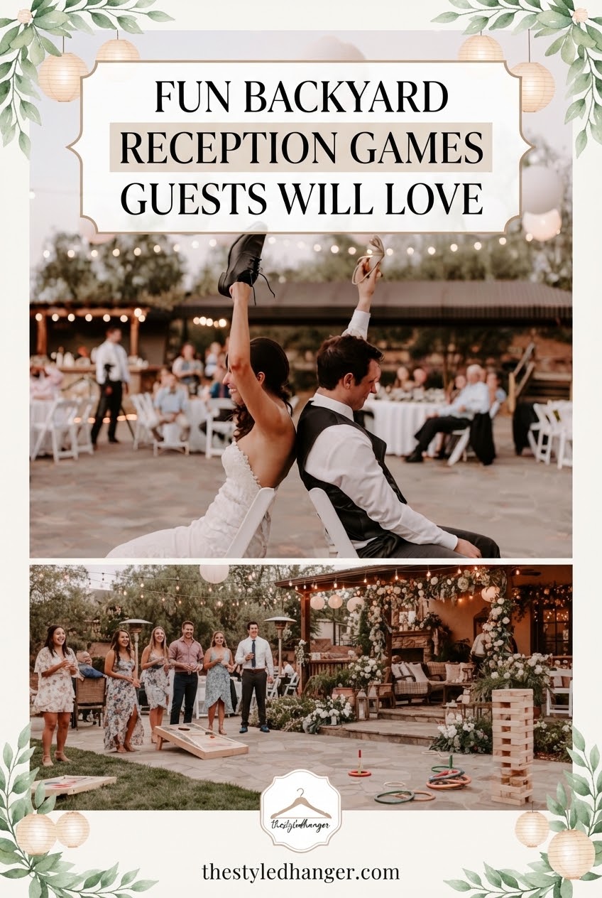 Fun Backyard Wedding Reception Games Guests Will Love