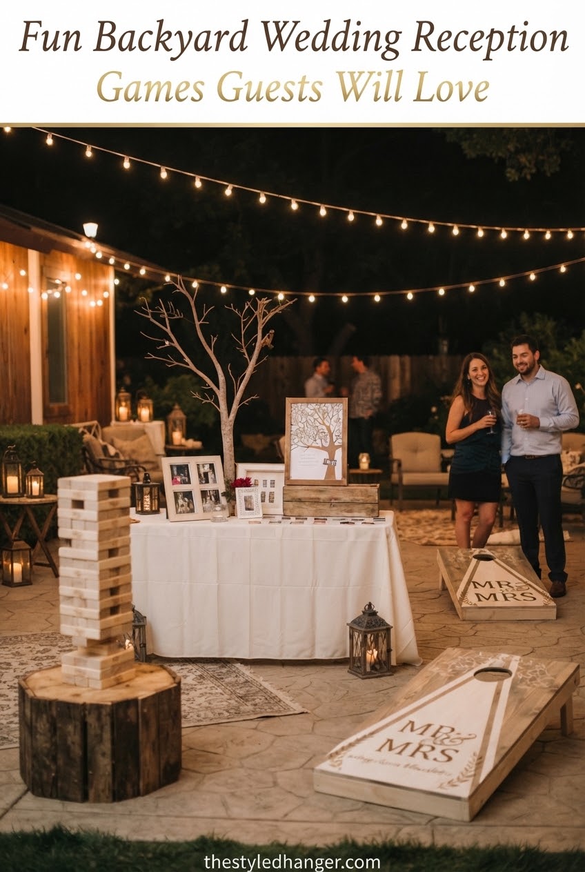 Fun Backyard Wedding Reception Games Guests Will Love