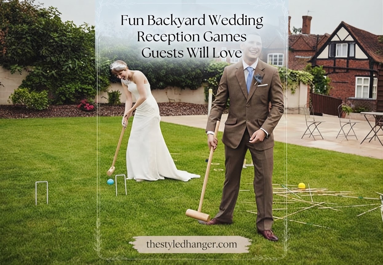 Fun Backyard Wedding Reception Games Guests Will Love