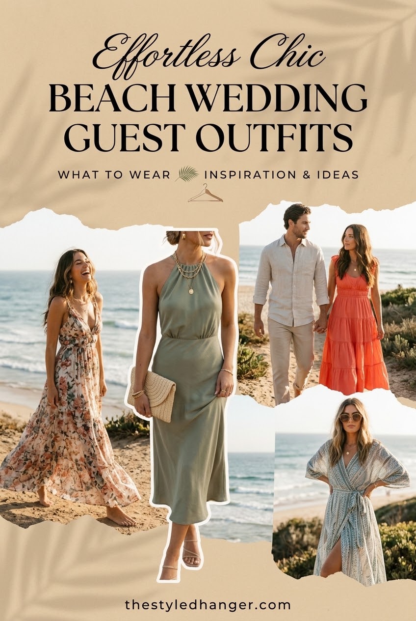 Effortless Chic Beach Wedding Guest Outfits