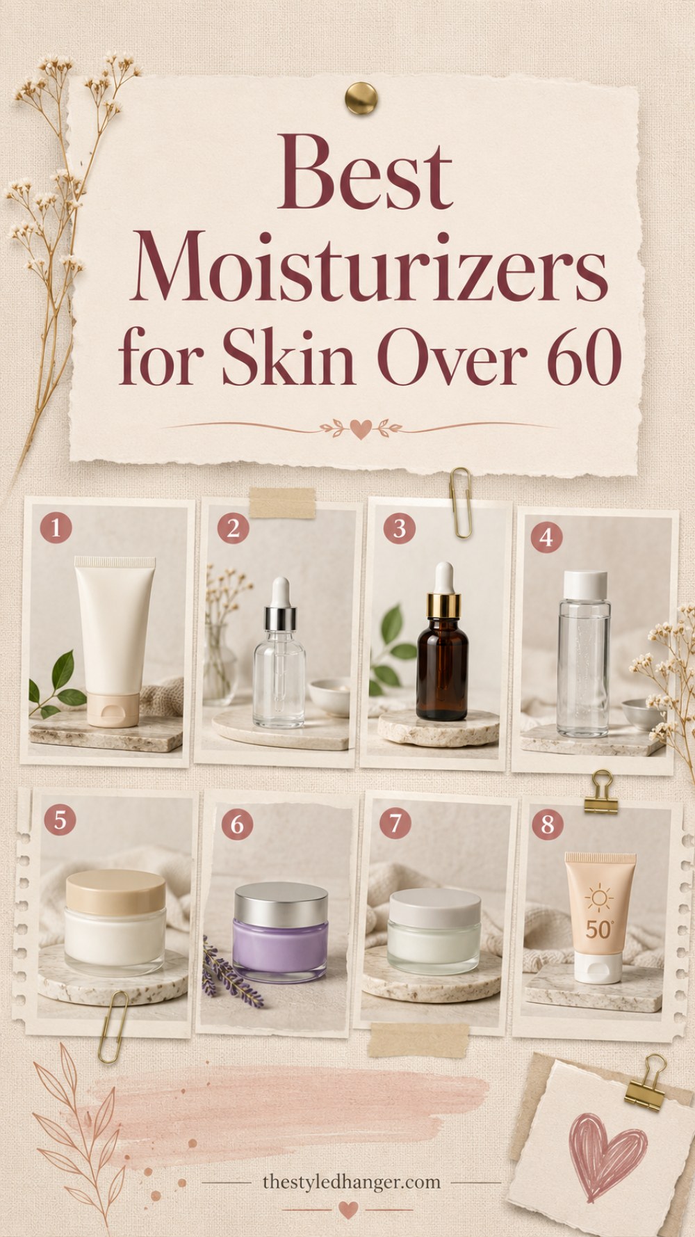 Best Moisturizers for Skin Over 60