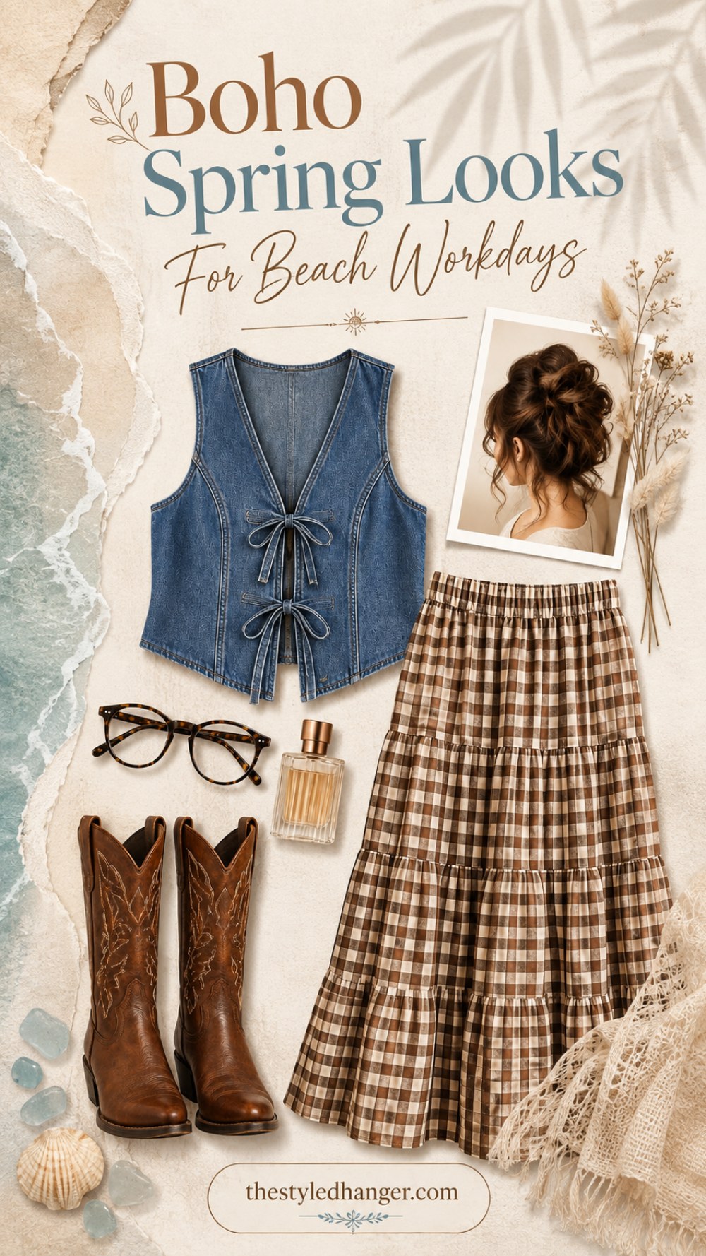 Boho Spring Looks For Beach Workdays