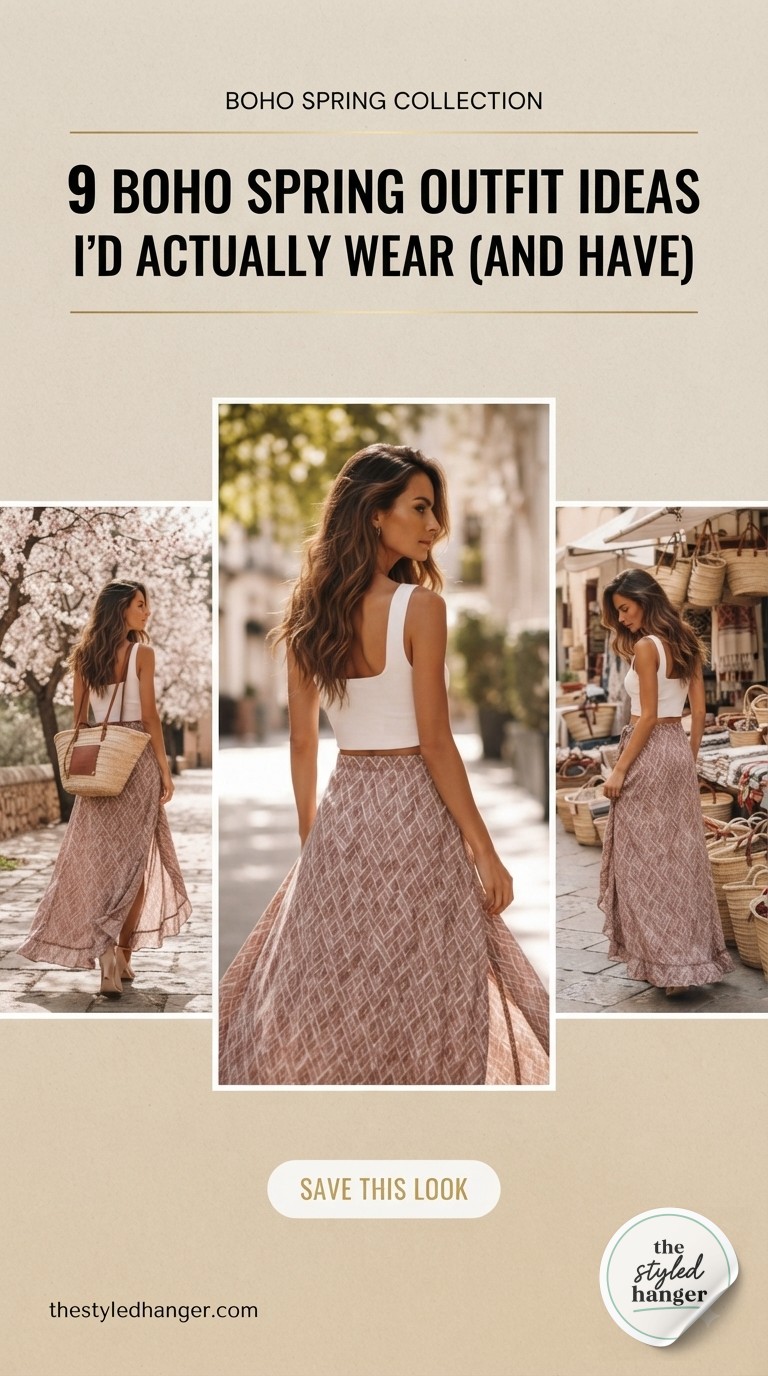 9 Boho Spring Outfit Ideas I'd Actually Wear (And Have)