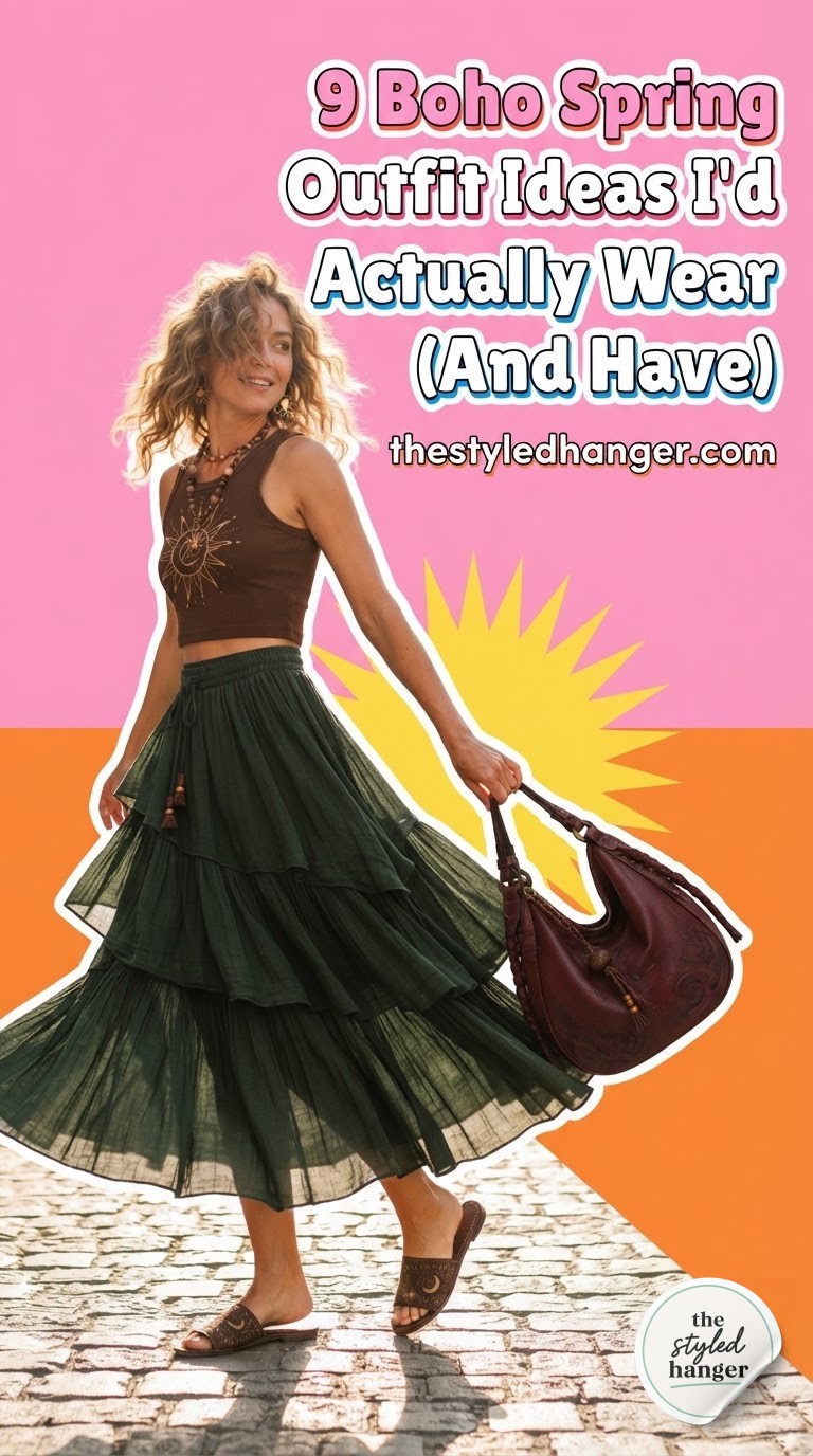 9 Boho Spring Outfit Ideas I'd Actually Wear (And Have)