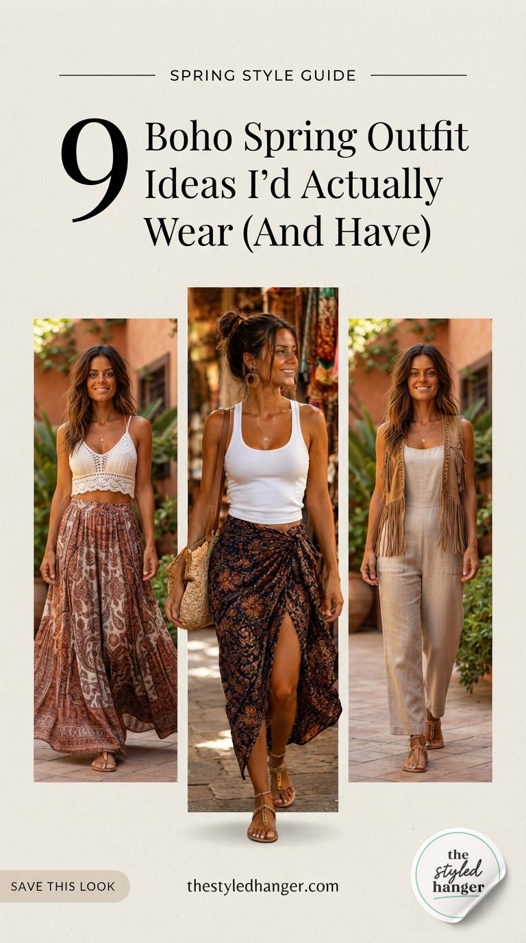 9 Boho Spring Outfit Ideas I'd Actually Wear (And Have)