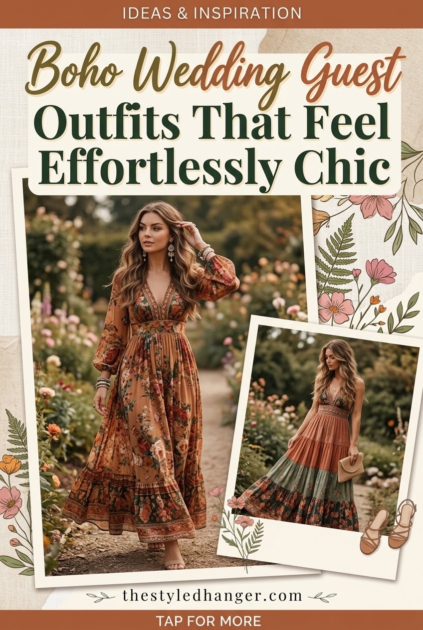 Boho Wedding Guest Outfits That Feel Effortlessly Chic