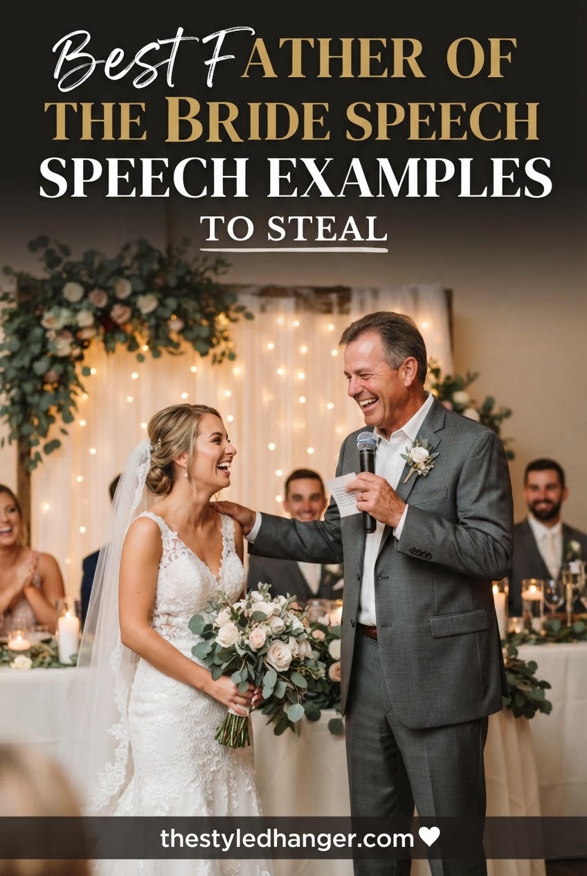 Best Father Of The Bride Speech Examples To Steal
