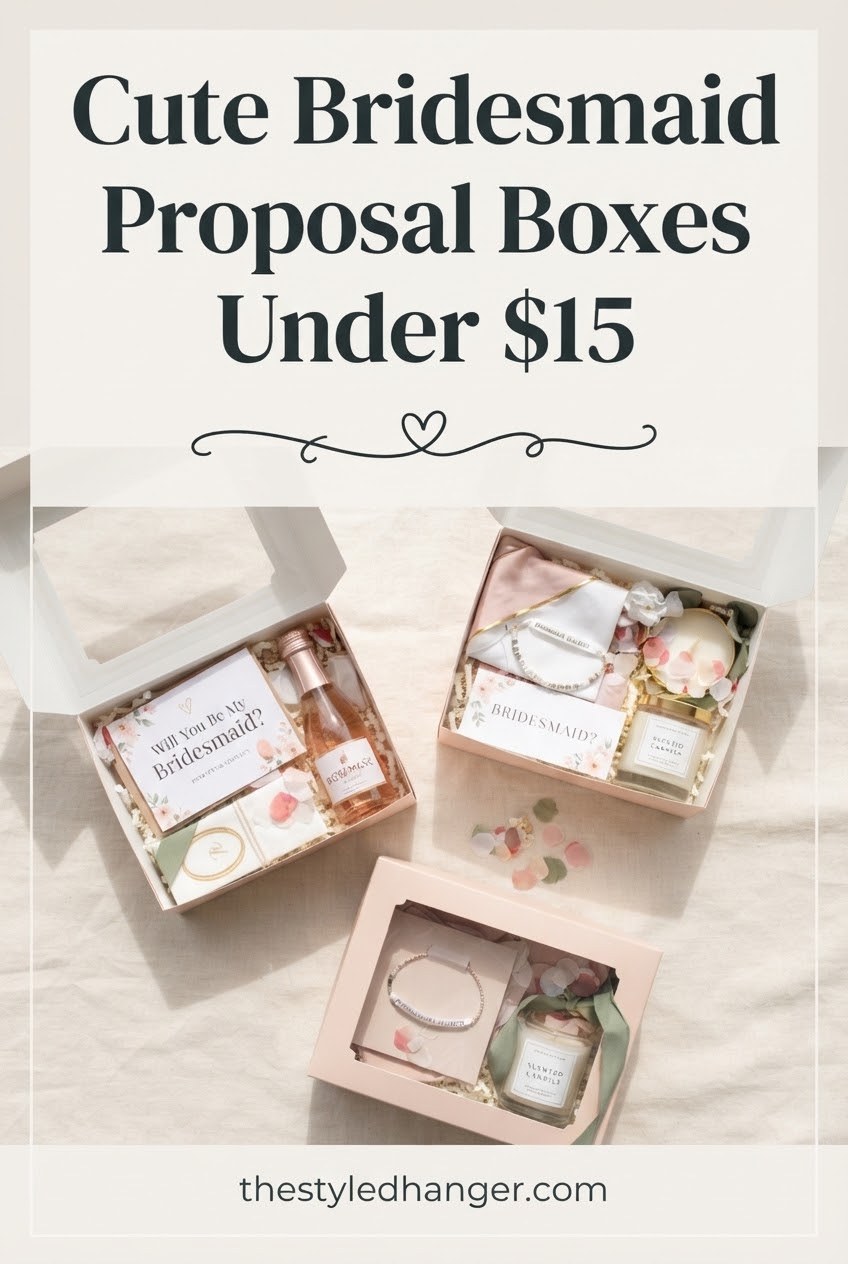 Cute Bridesmaid Proposal Boxes Under $15