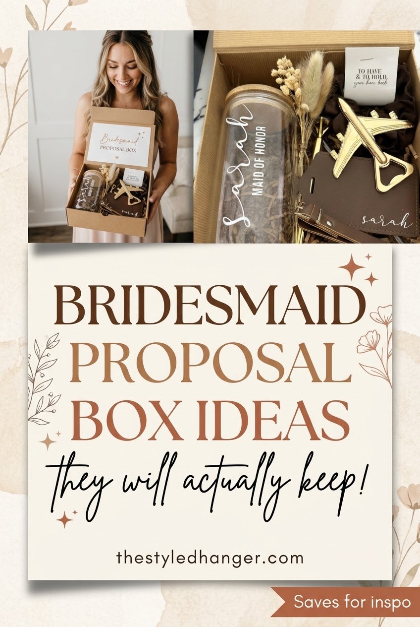 Bridesmaid Proposal Box Ideas They Will Actually Keep
