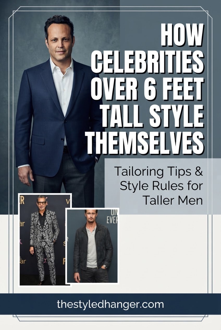 How Celebrities Over 6 Feet Tall Style Themselves