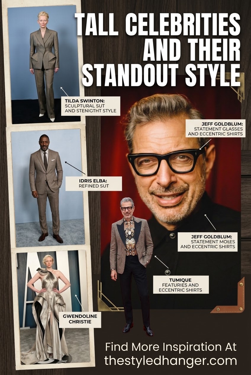 Tall Celebrities And Their Standout Style