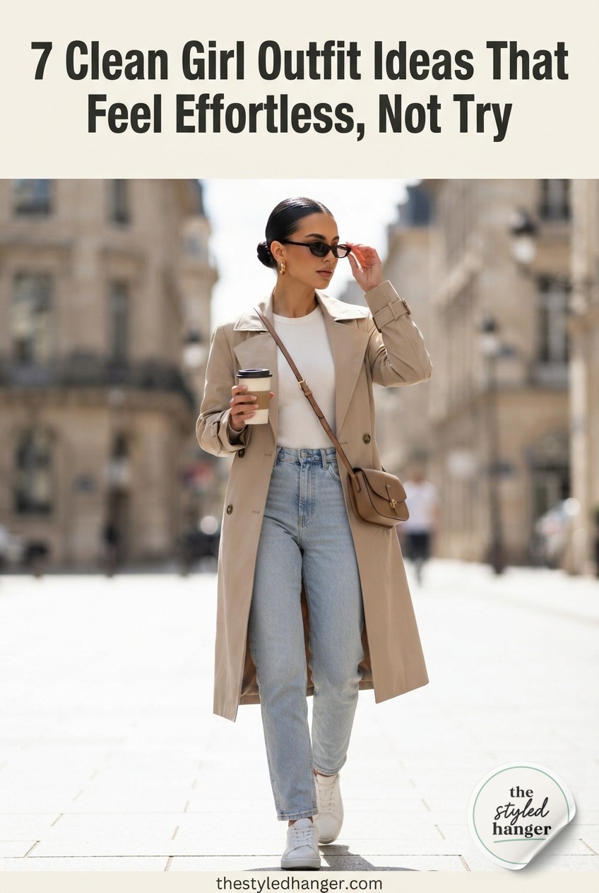 7 Clean Girl Outfit Ideas That Feel Effortless, Not Try -