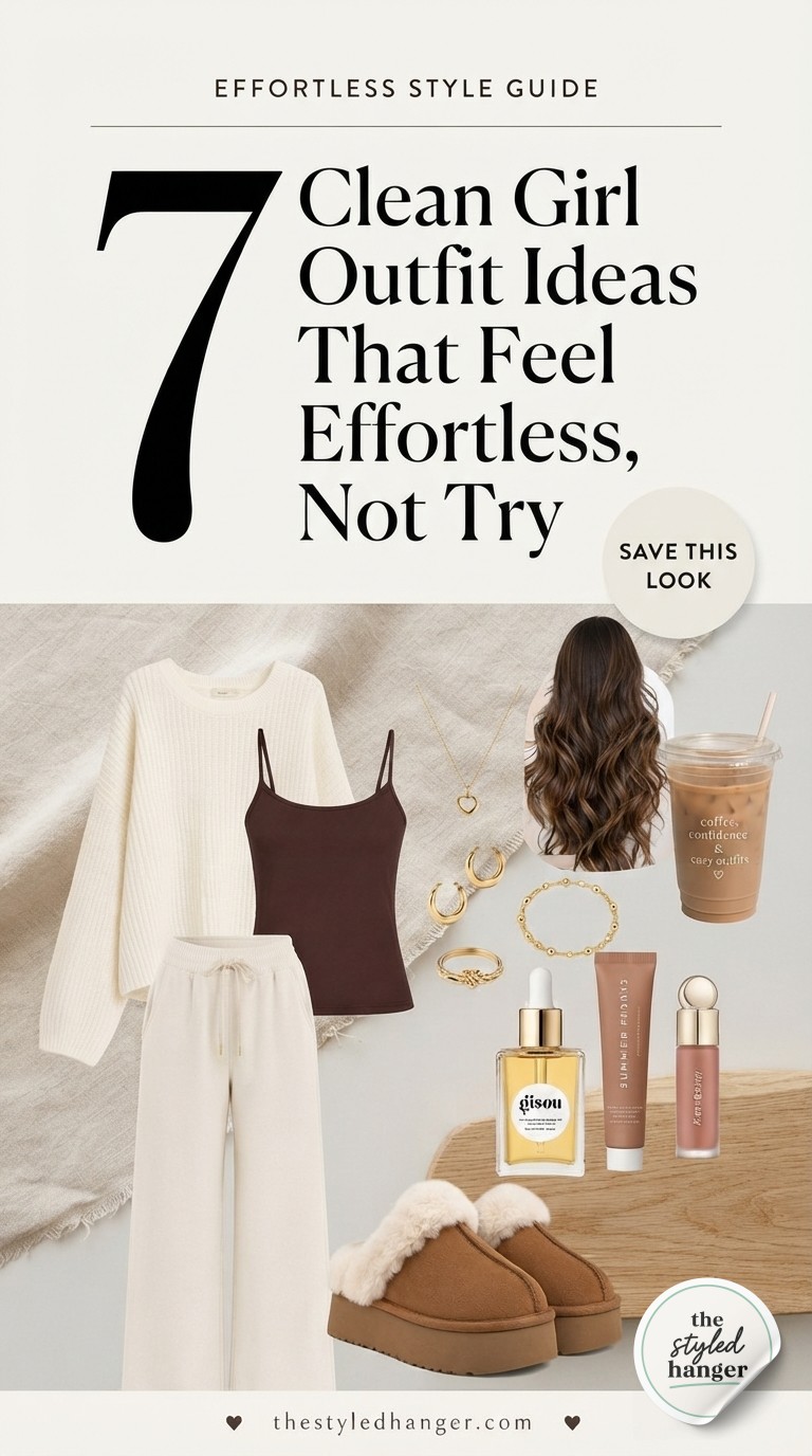 7 Clean Girl Outfit Ideas That Feel Effortless, Not Try -