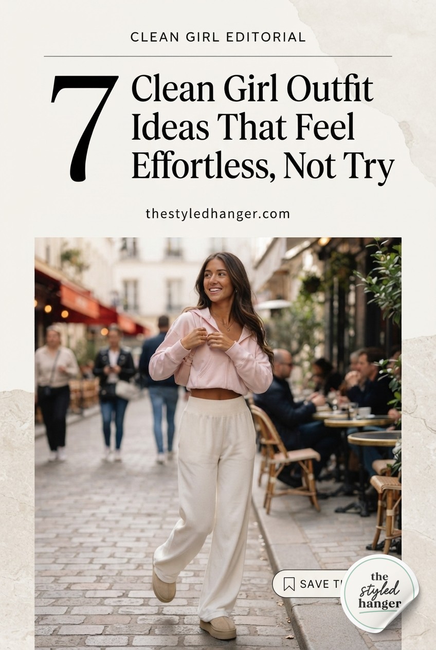 7 Clean Girl Outfit Ideas That Feel Effortless, Not Try -