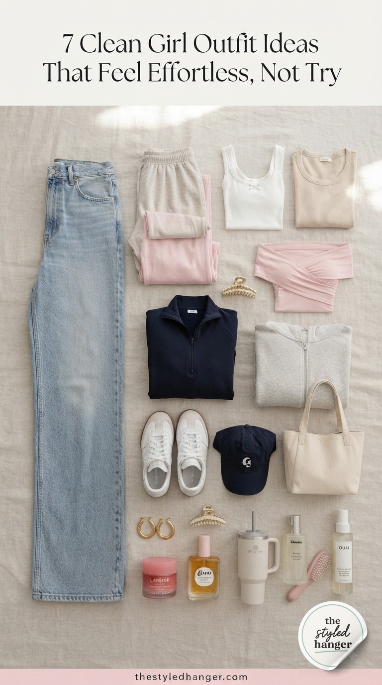 7 Clean Girl Outfit Ideas That Feel Effortless, Not Try -