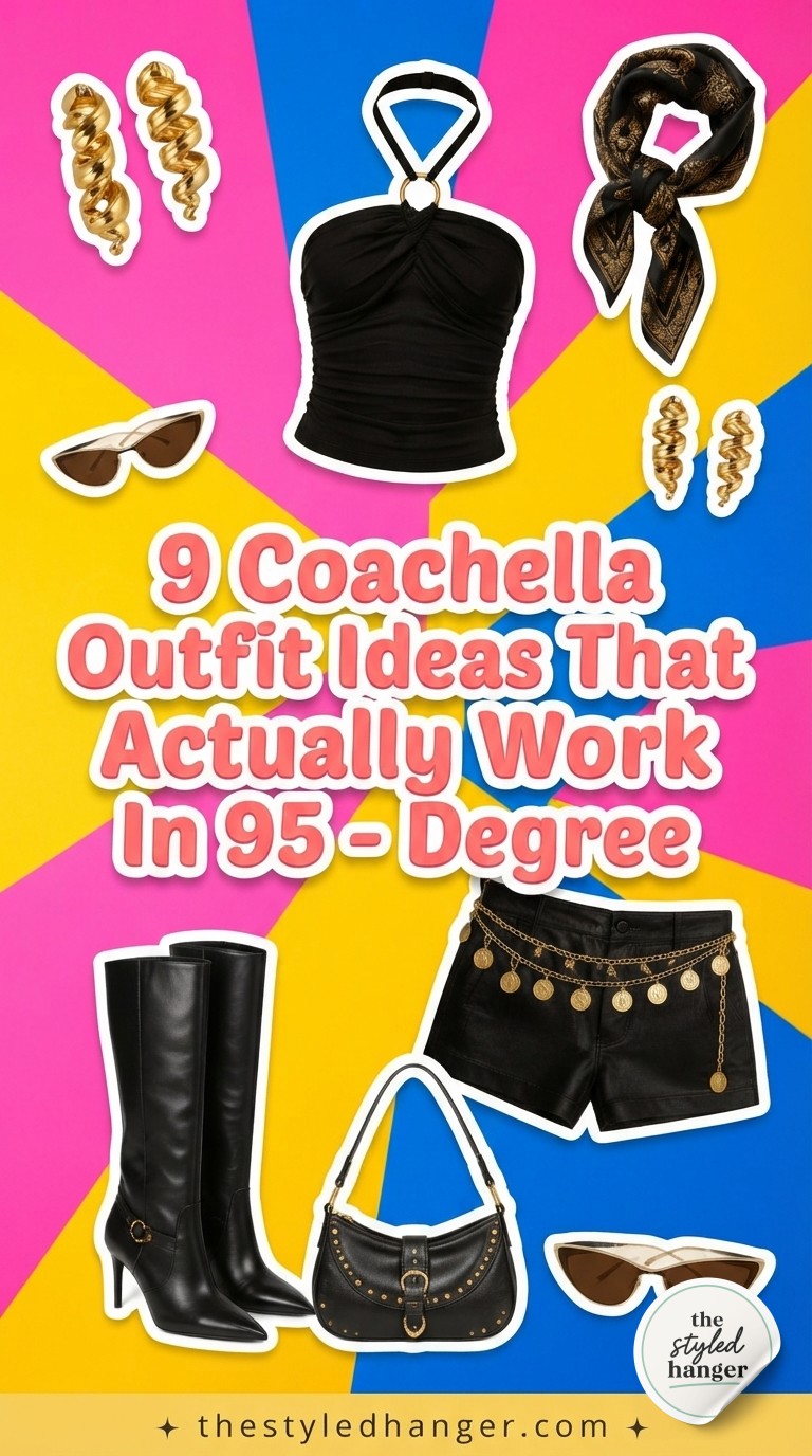 9 Coachella Outfit Ideas That Actually Work In 95 - Degree