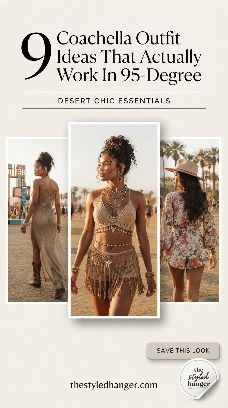 9 Coachella Outfit Ideas That Actually Work In 95 - Degree