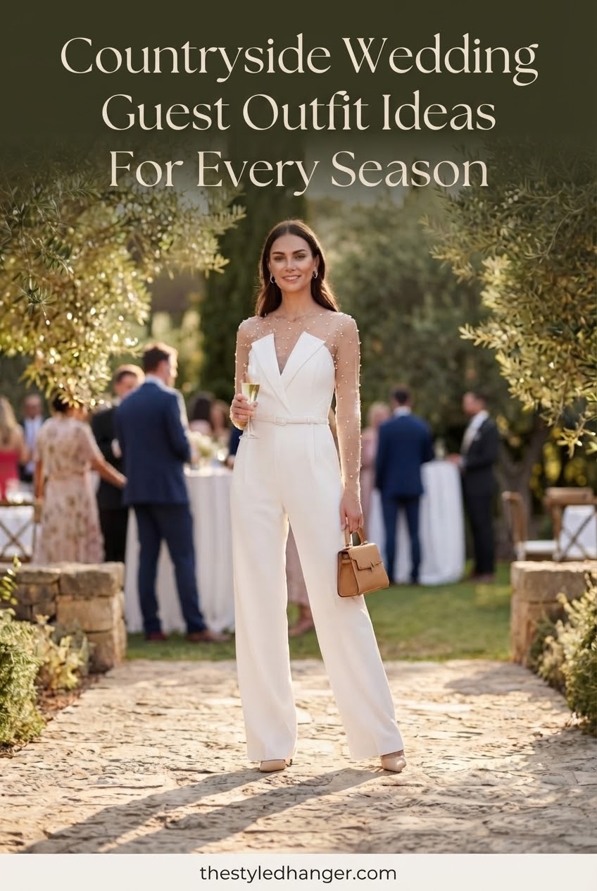 Countryside Wedding Guest Outfit Ideas For Every Season