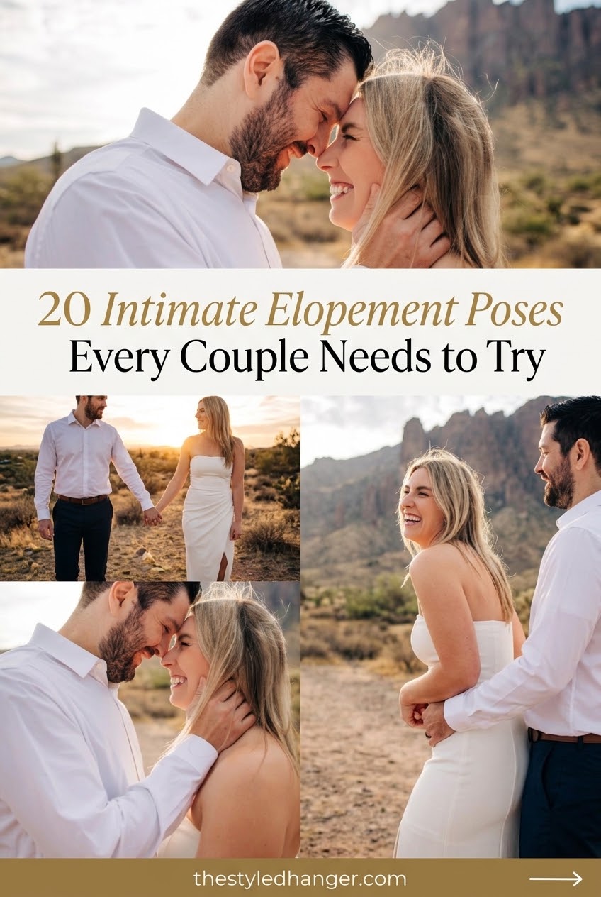 20 Intimate Elopement Poses Every Couple Needs to Try