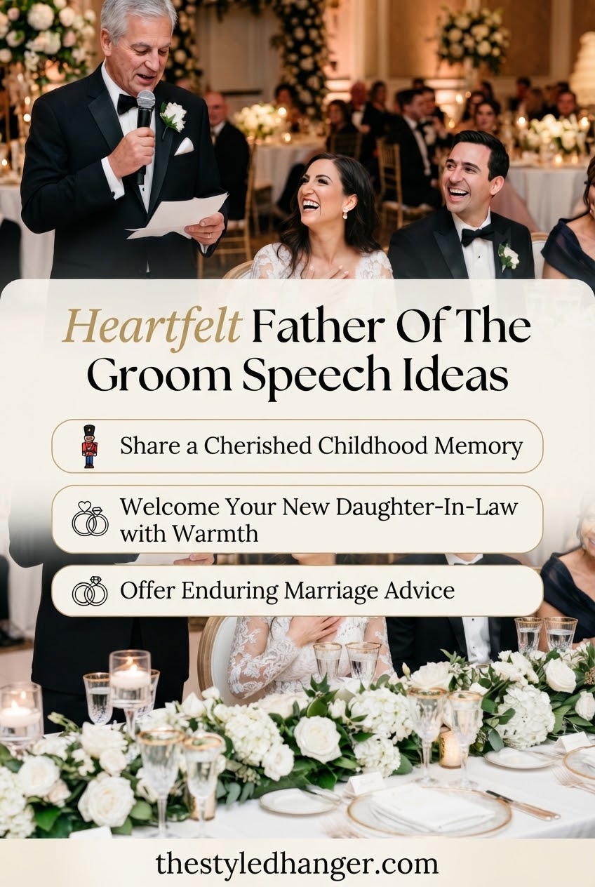 Heartfelt Father Of The Groom Speech Ideas