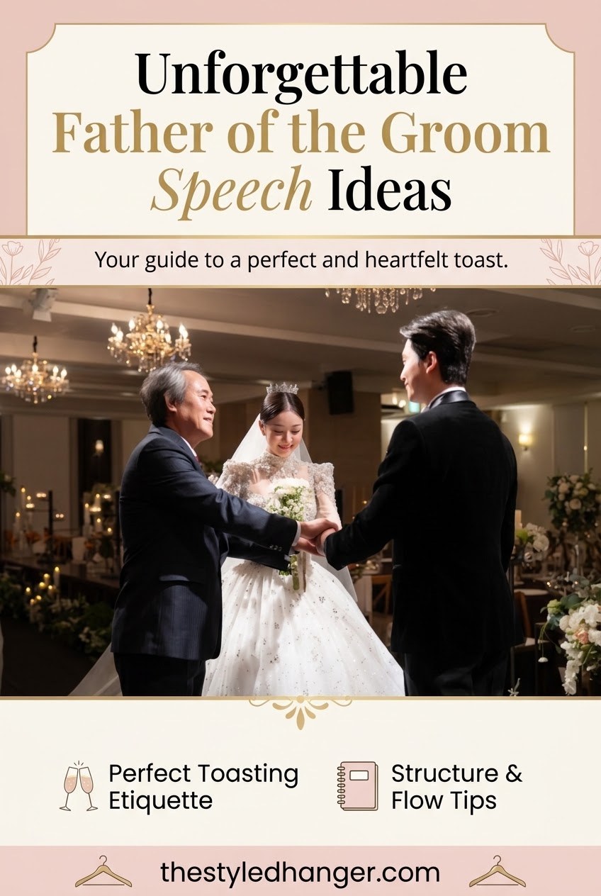 Unforgettable Father of the Groom Speech Ideas