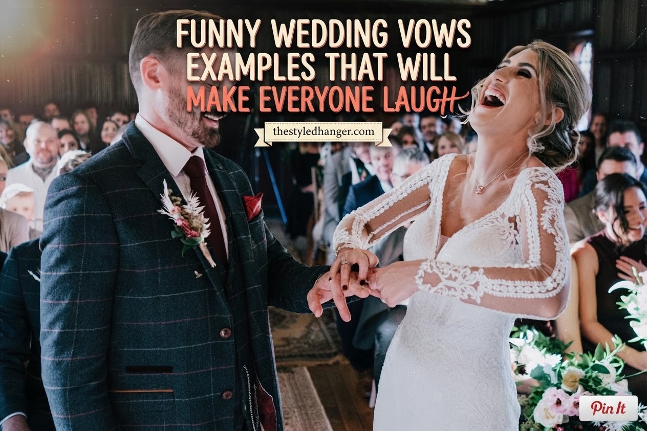 Funny Wedding Vows Examples That Will Make Everyone Laugh