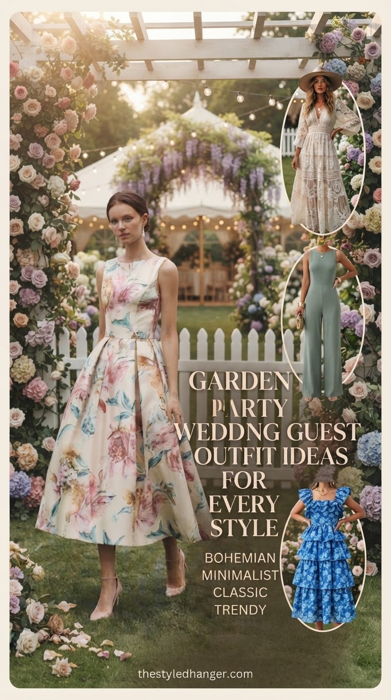 Garden Party Wedding Guest Outfit Ideas For Every Style