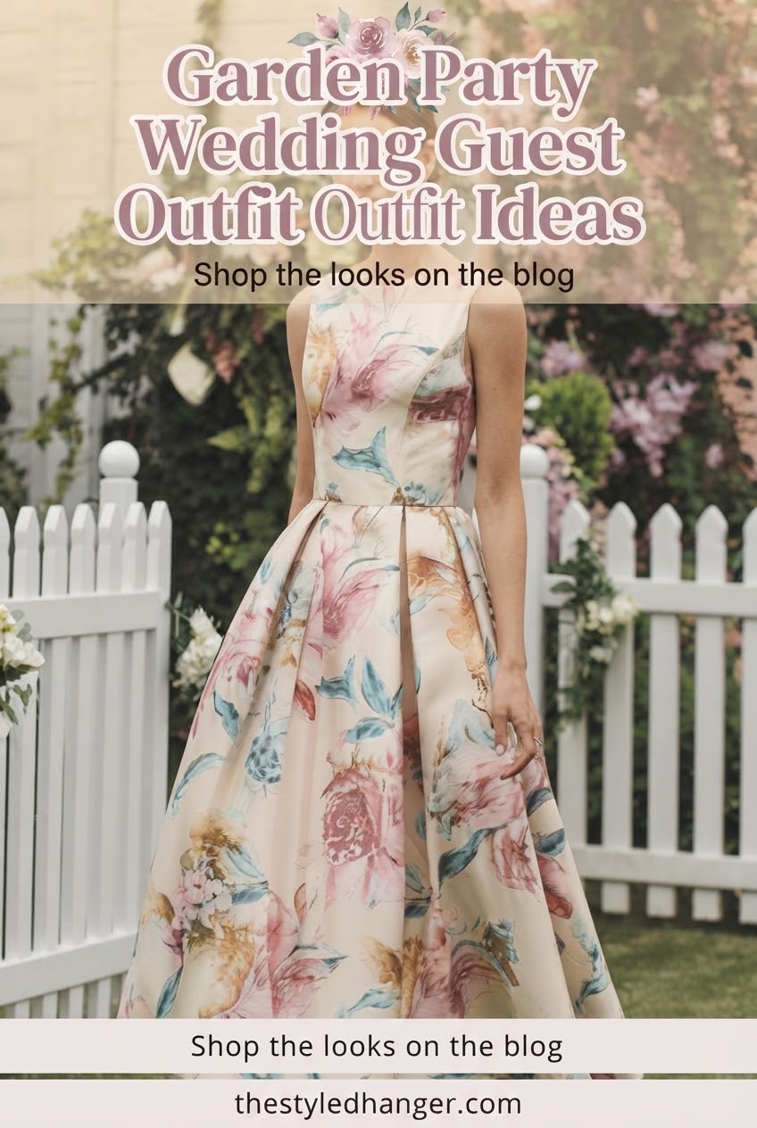Garden Party Wedding Guest Outfit Ideas