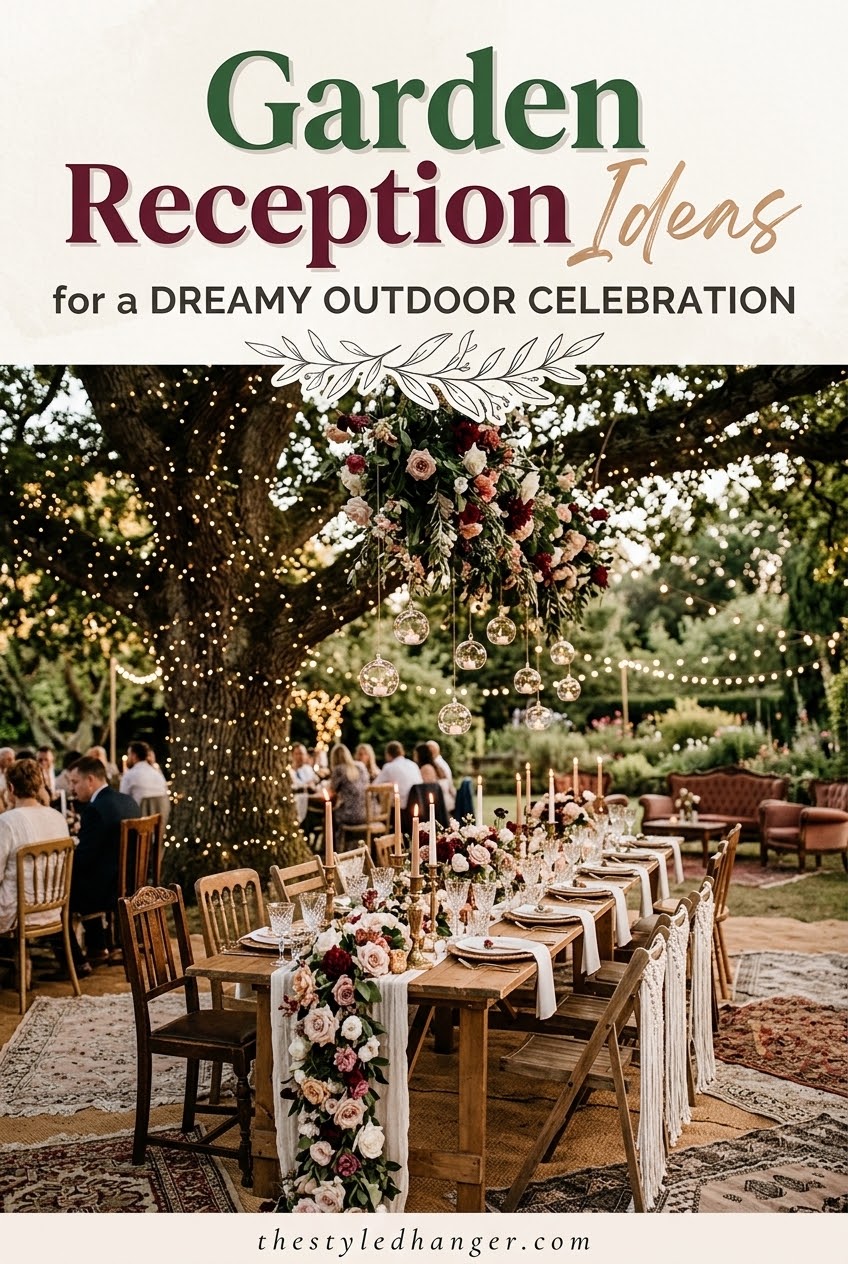Garden Reception Ideas for a Dreamy Outdoor Celebration