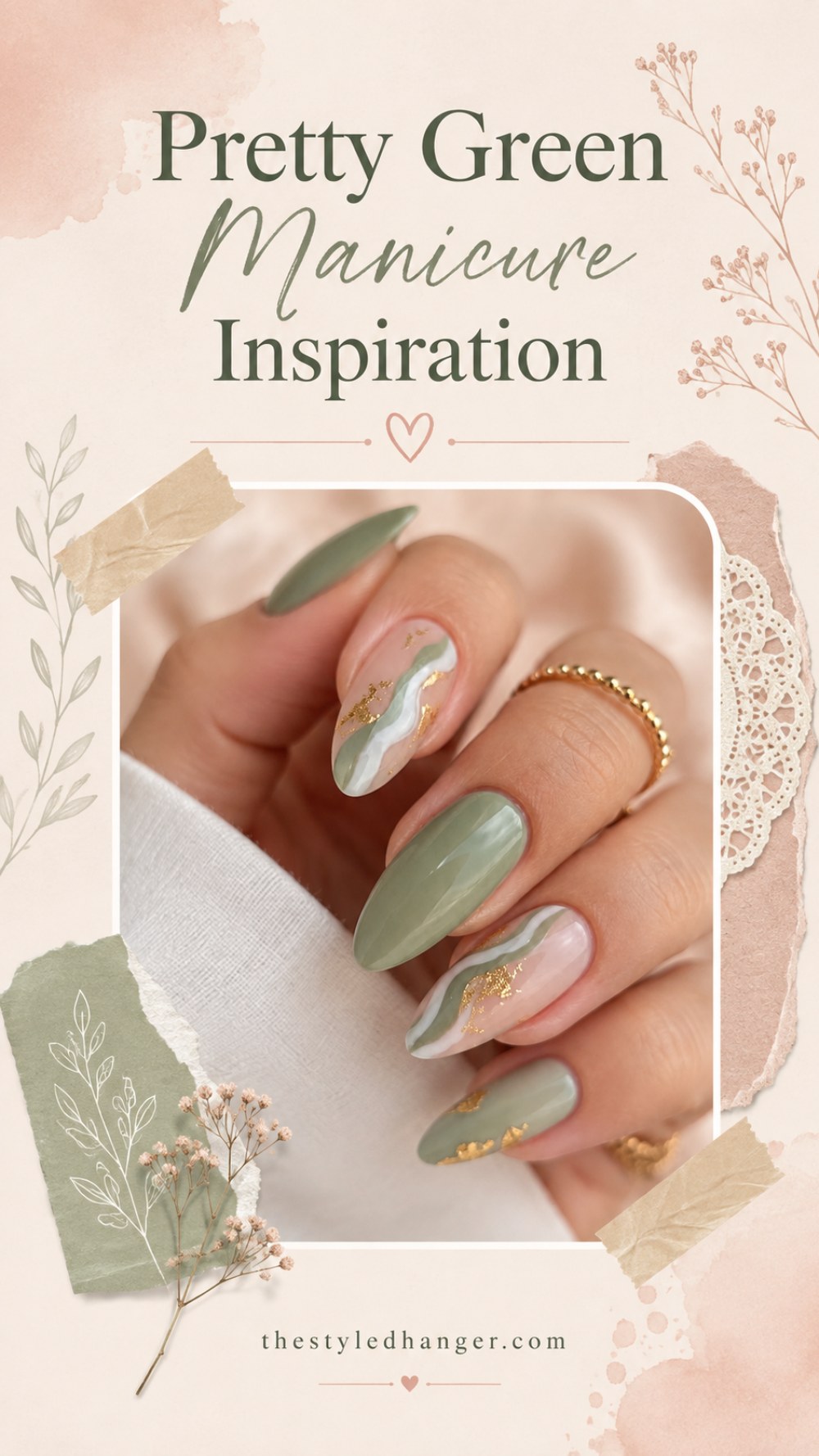 Pretty Green Manicure Inspiration