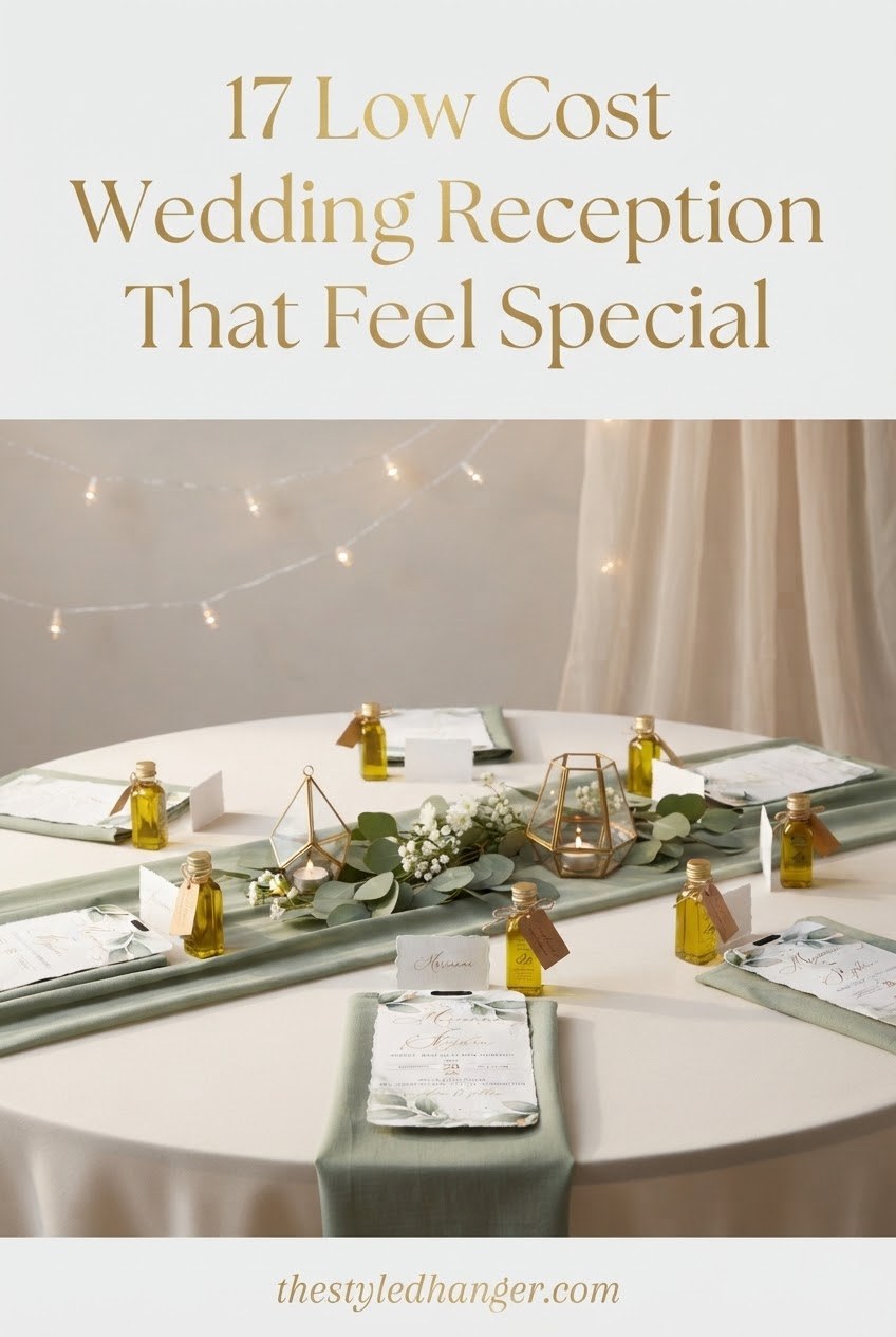 17 Low Cost Wedding Reception Ideas That Feel Special