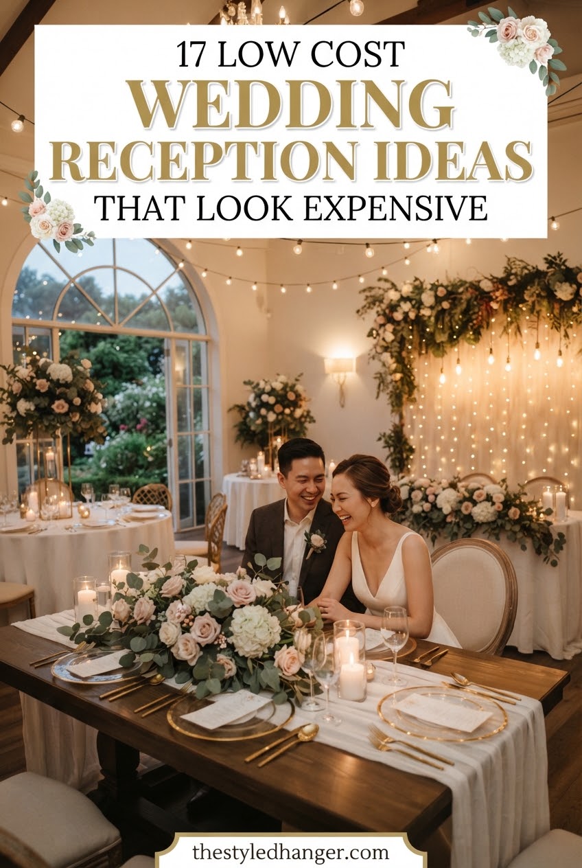 17 Low Cost Wedding Reception Ideas That Look Expensive