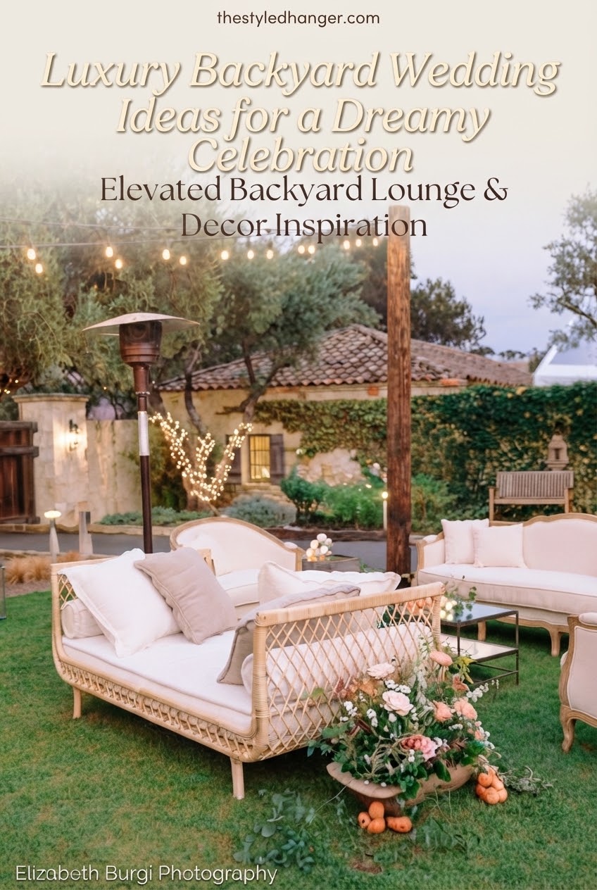 Luxury Backyard Wedding Ideas for a Dreamy Celebration