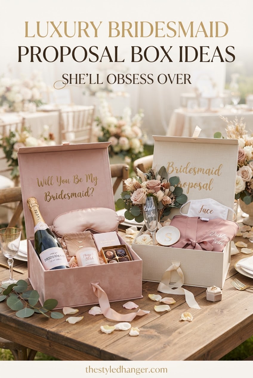 Luxury Bridesmaid Proposal Box Ideas She’ll Obsess Over