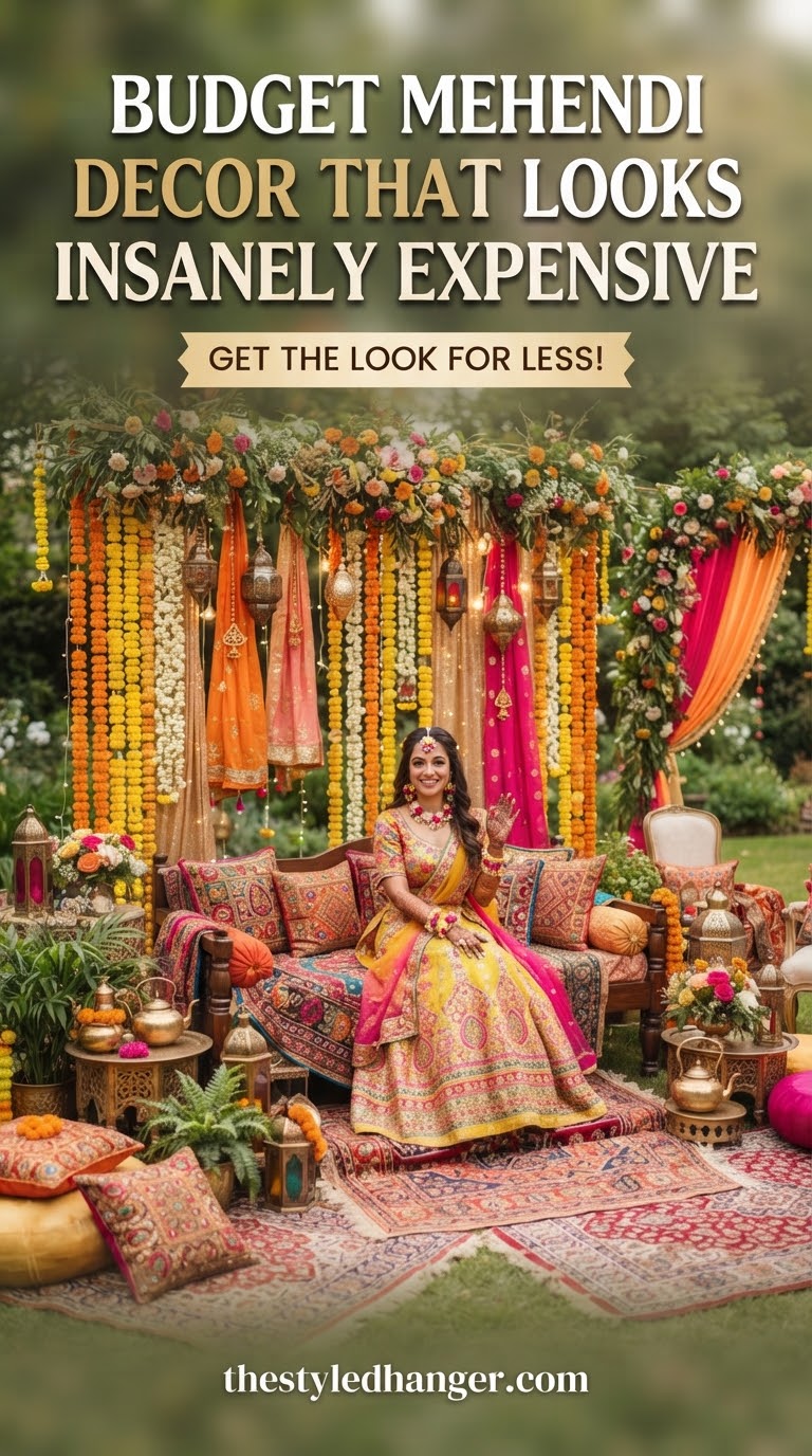 Budget Mehendi Decor That Looks Insanely Expensive