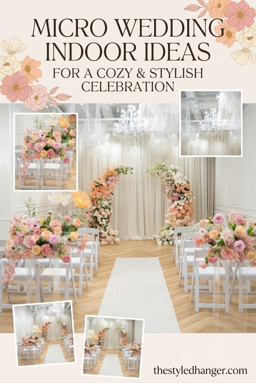 Micro Wedding Indoor Ideas for a Cozy Stylish Celebration